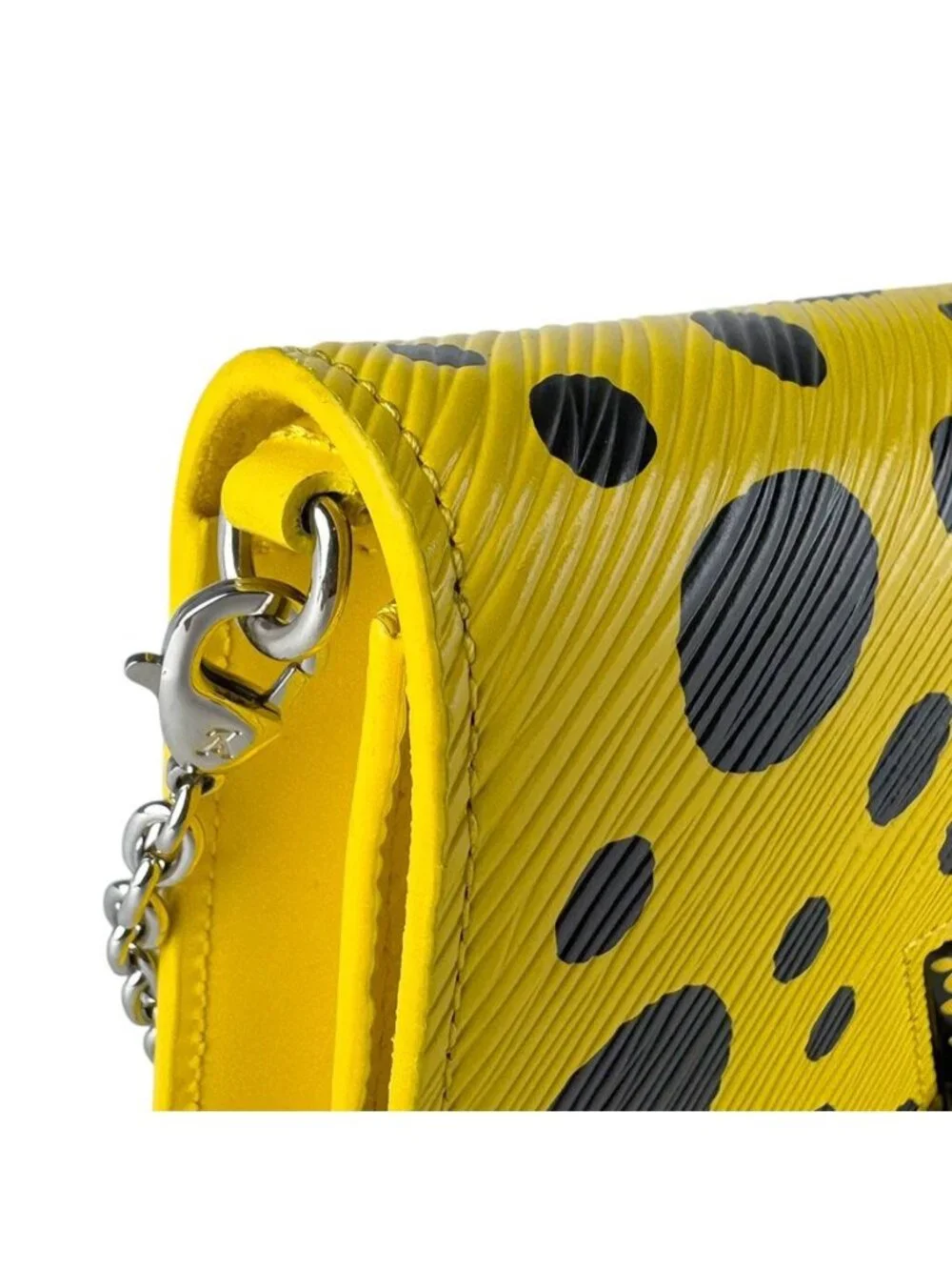 Louis Vuitton Chain Wallet Crossbody Shoulder Bag LV YK Yayoi Kusama